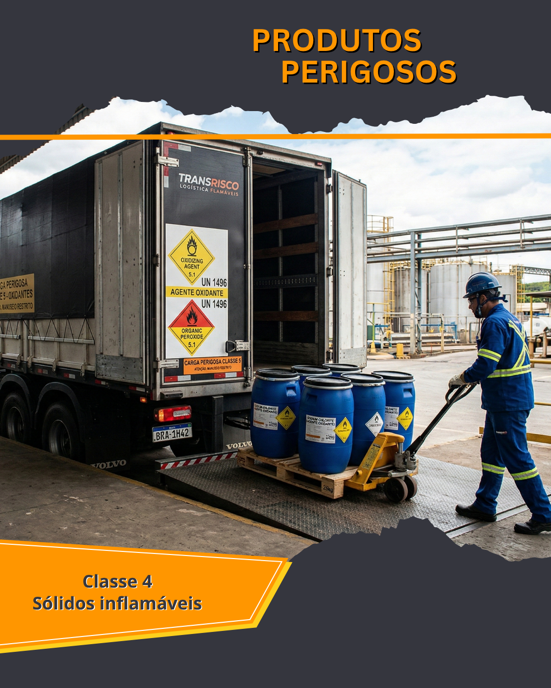 Produtos Perigosos - Classe 1 Explosivos